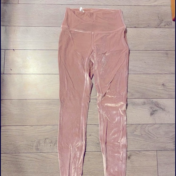 Lululemon Wunder Lounge High Rise Velvety Tights - Picture 4 of 4